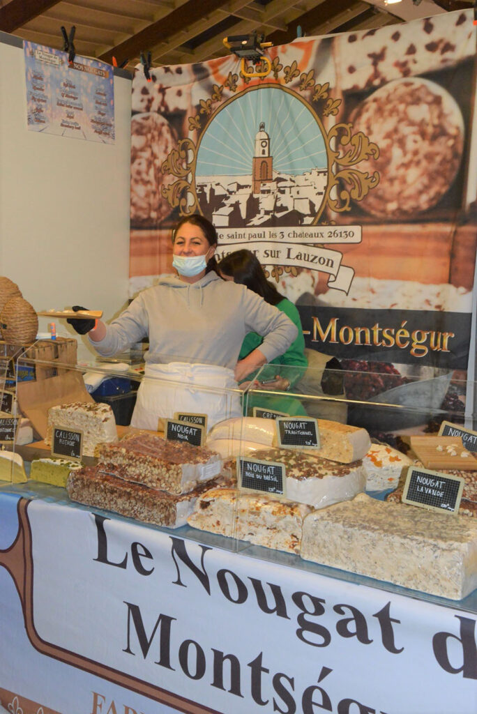 salon de la gourmandise exposants arenas diaz le nougat de montesegur