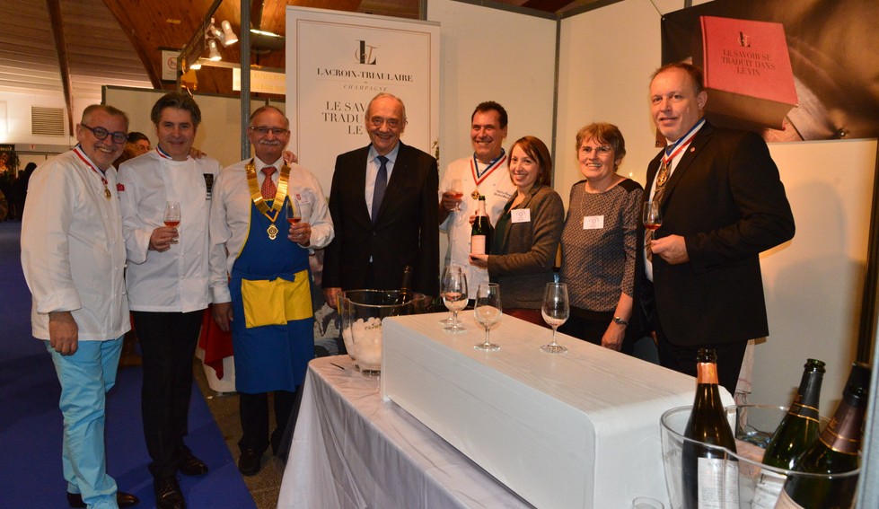 salon de la gourmandise exposants champagne lacroix triaulaire