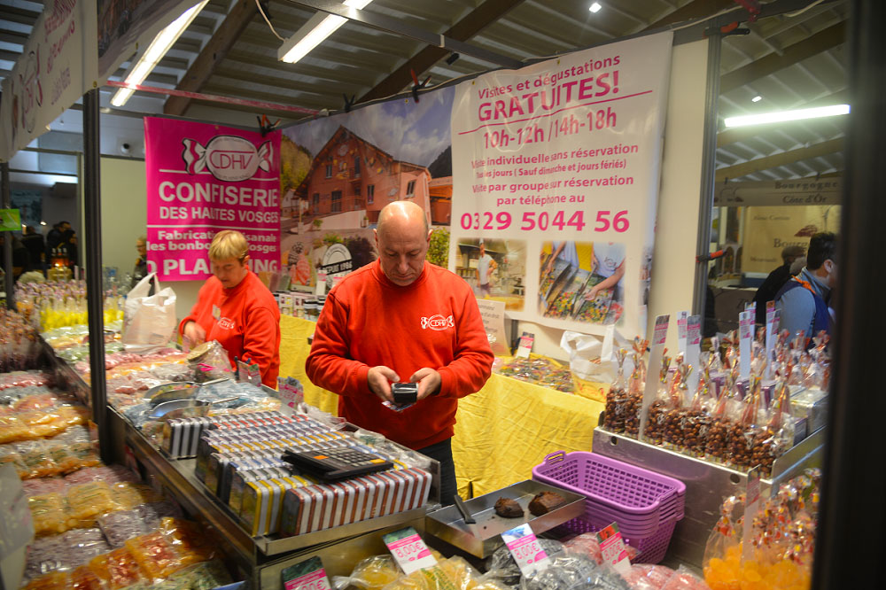 salon de la gourmandise exposants confiserie des hautes vosges cdhv