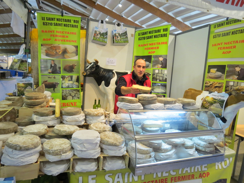 salon de la gourmandise exposants le saint nectaire roi