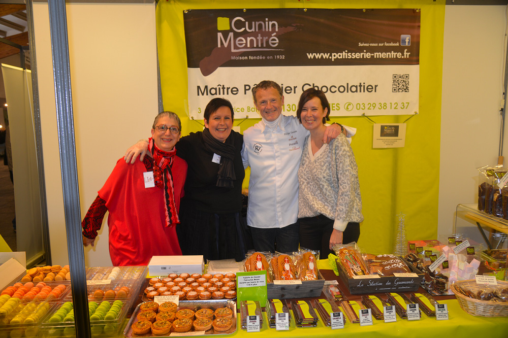 salon de la gourmandise exposants patisserie cunin mentre